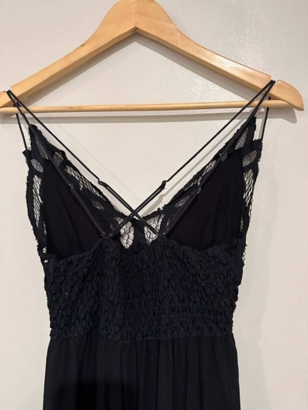 Free People FP One Adella Slip Dress S Gossip Girl Reboot Luna La Boho - Picture 6 of 12